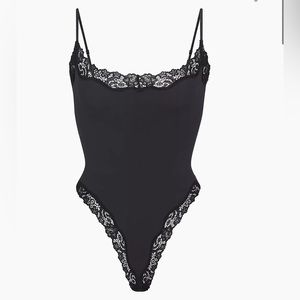 Skims Black Bodysuit